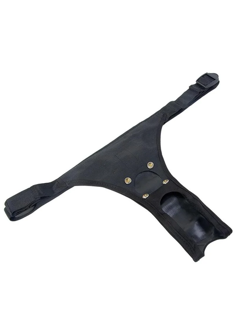 Vac-U-Lock Ultra Harness with Snaps Open Crotch Strap-On Harness - Image 2