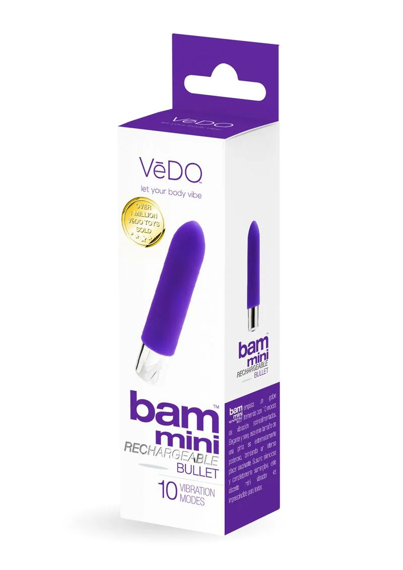 VēDO Bam Mini Bullet Vibrator - Image 4
