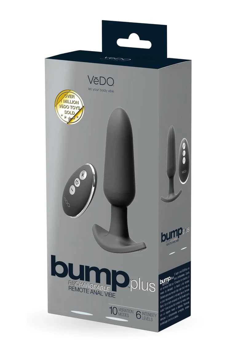 VēDO Bump Plus Remote Anal Vibe - Image 4