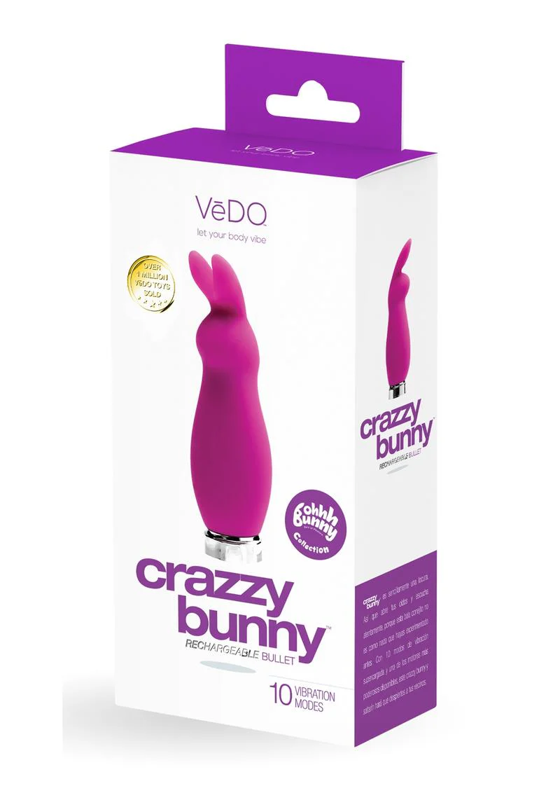 VeDO Crazzy Bunny Mini Vibrator - Image 7