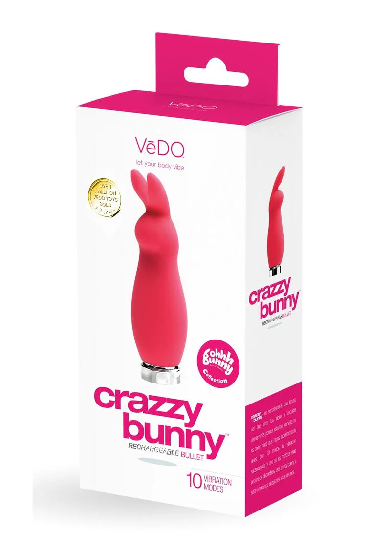 VeDO Crazzy Bunny Mini Vibrator - Image 8