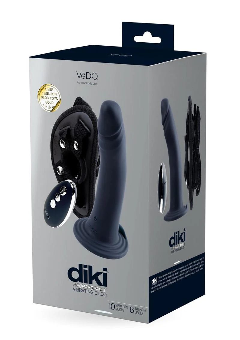VeDO Diki Vibrating Dildo - Image 4