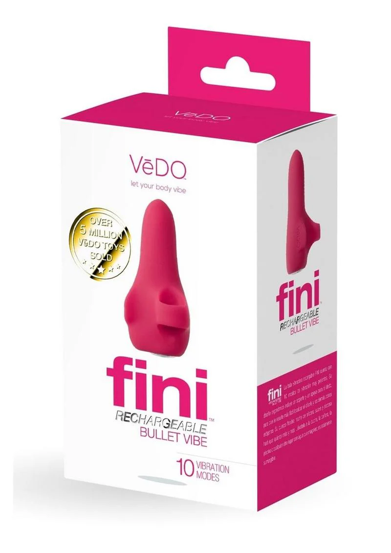 VeDO Fini Rechargeable Silicone Bullet Vibrator - Image 4