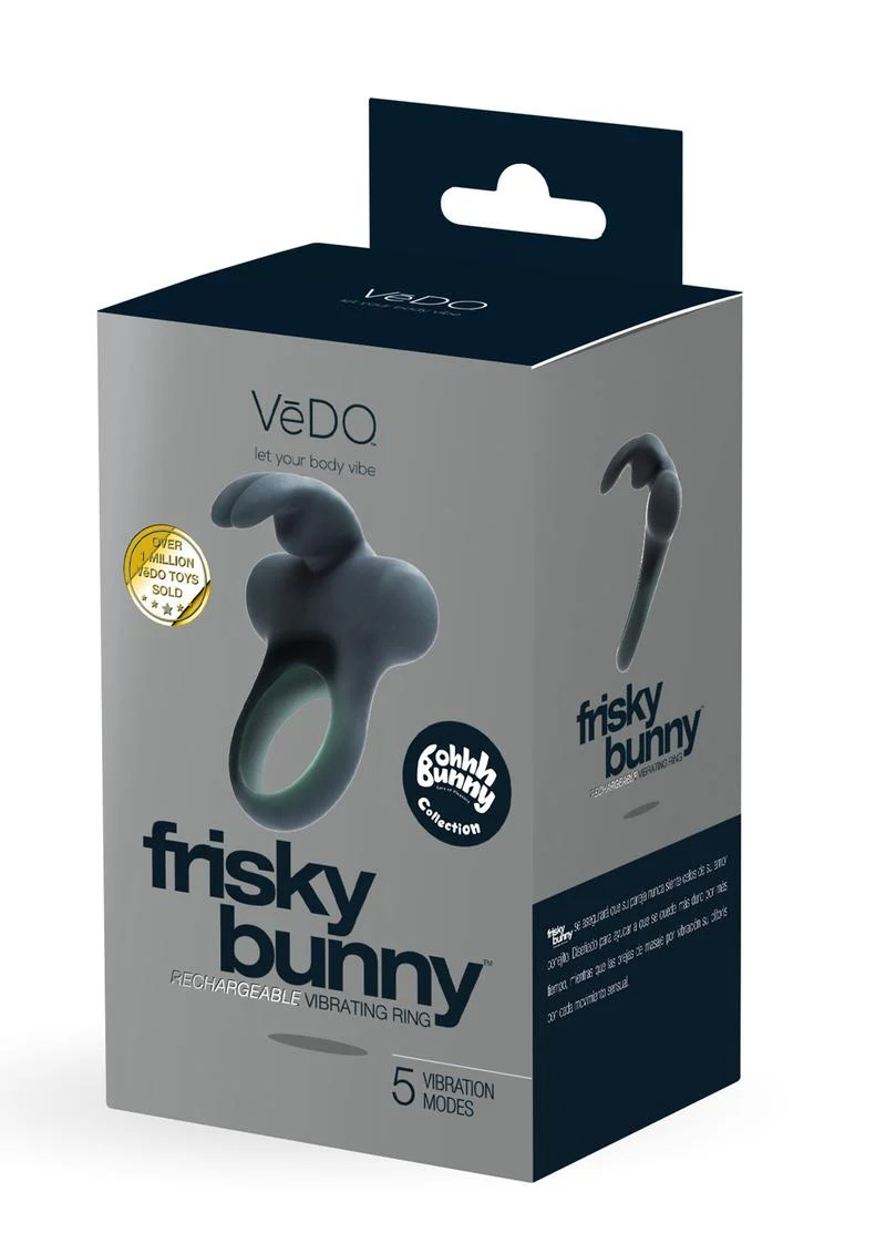 VeDO Frisky Bunny Rechargeable Vibrating Ring - Image 7