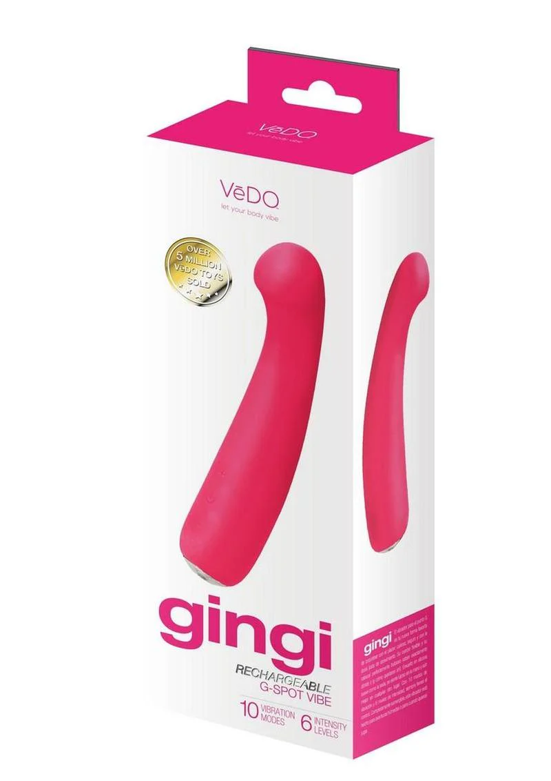 VeDO Gingi Rechargeable Silicone G-Spot Vibrator - Image 2