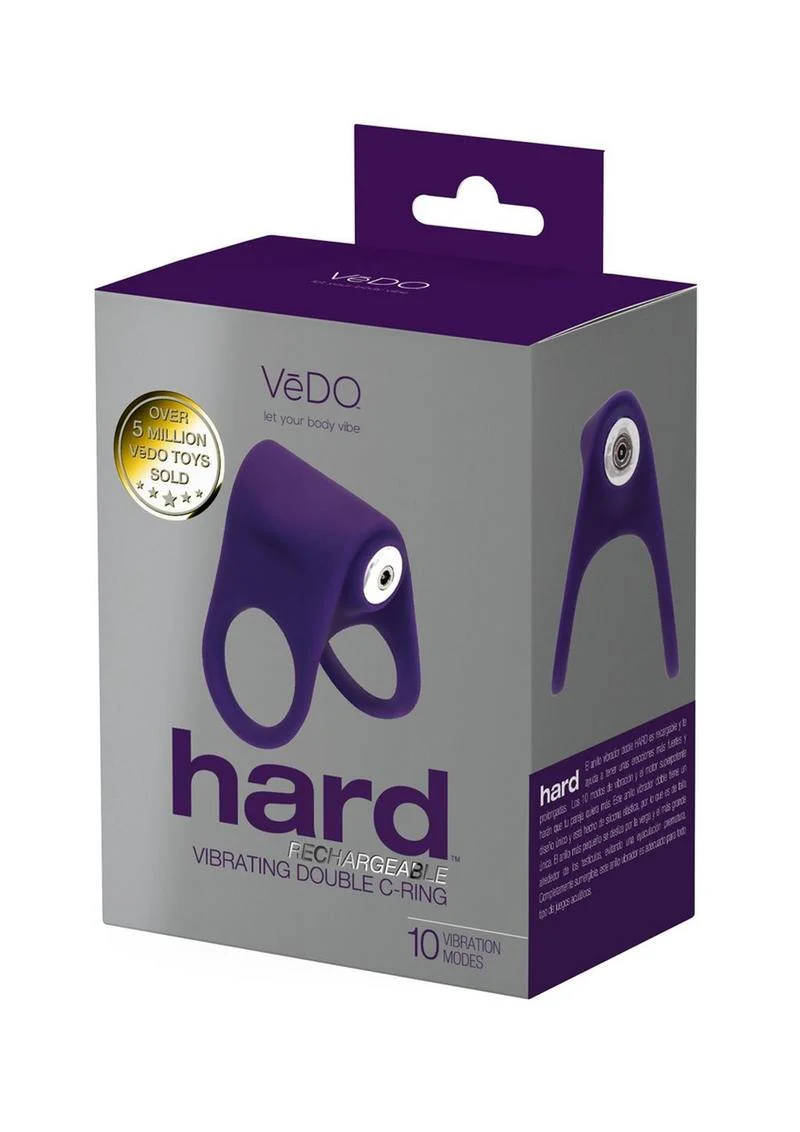 VēDO Hard Vibrating Double C-Ring - Image 7