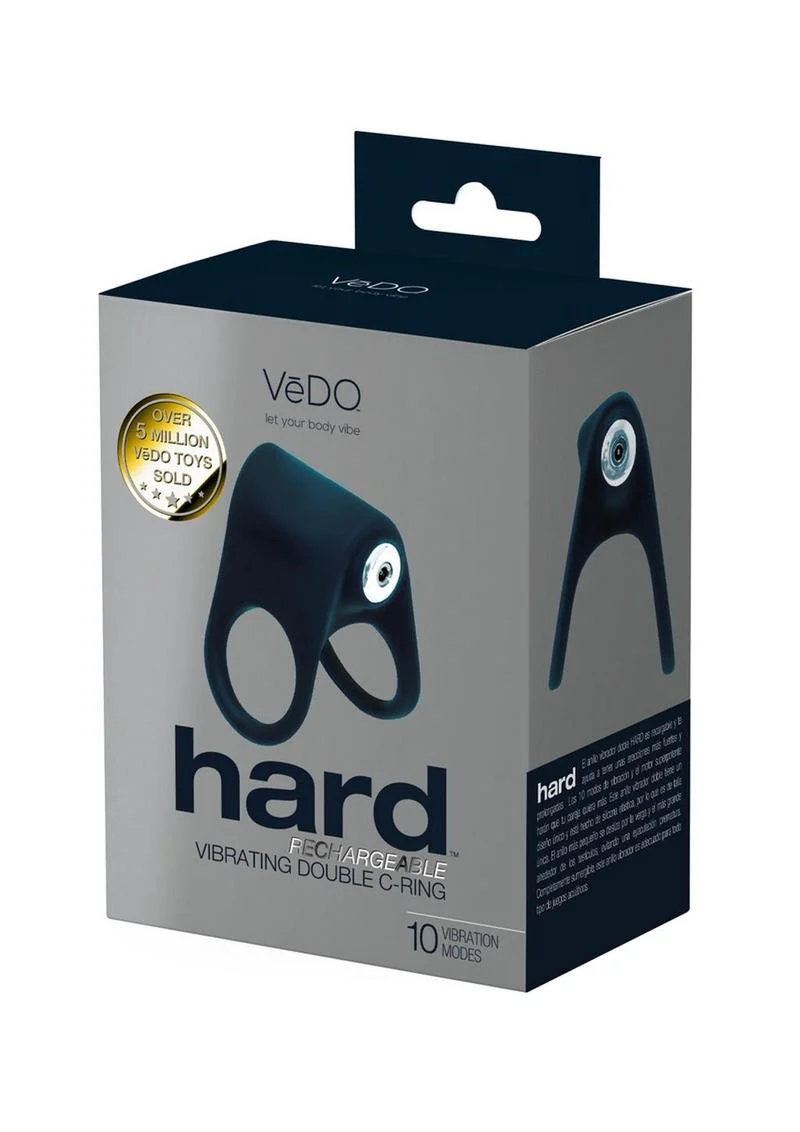 VēDO Hard Vibrating Double C-Ring - Image 8