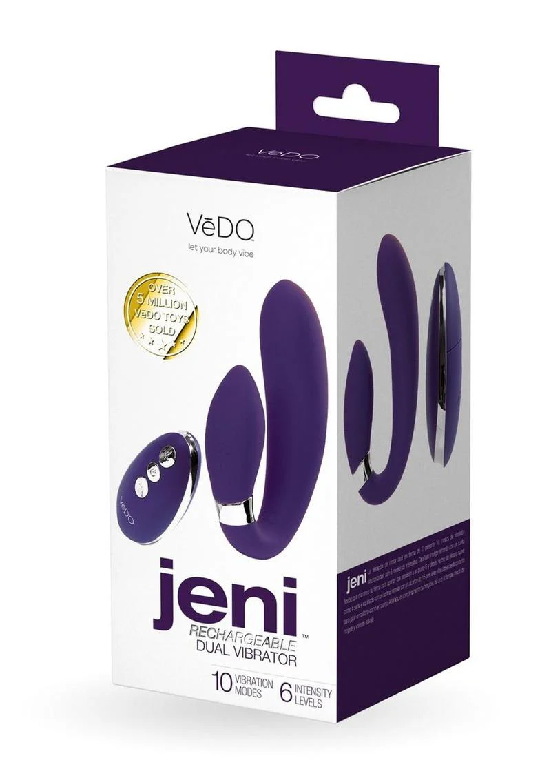VeDO Jeni Rechargeable Dual Vibrator - Image 4