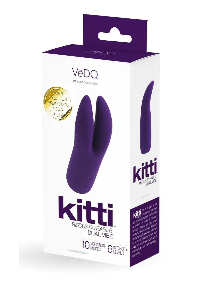 VeDO Kitti Rechargeable Dual Vibrator - Image 4