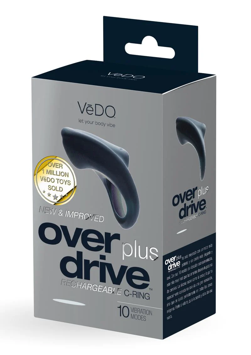 VeDO Overdrive Plus Vibrating Cock Ring - Image 4