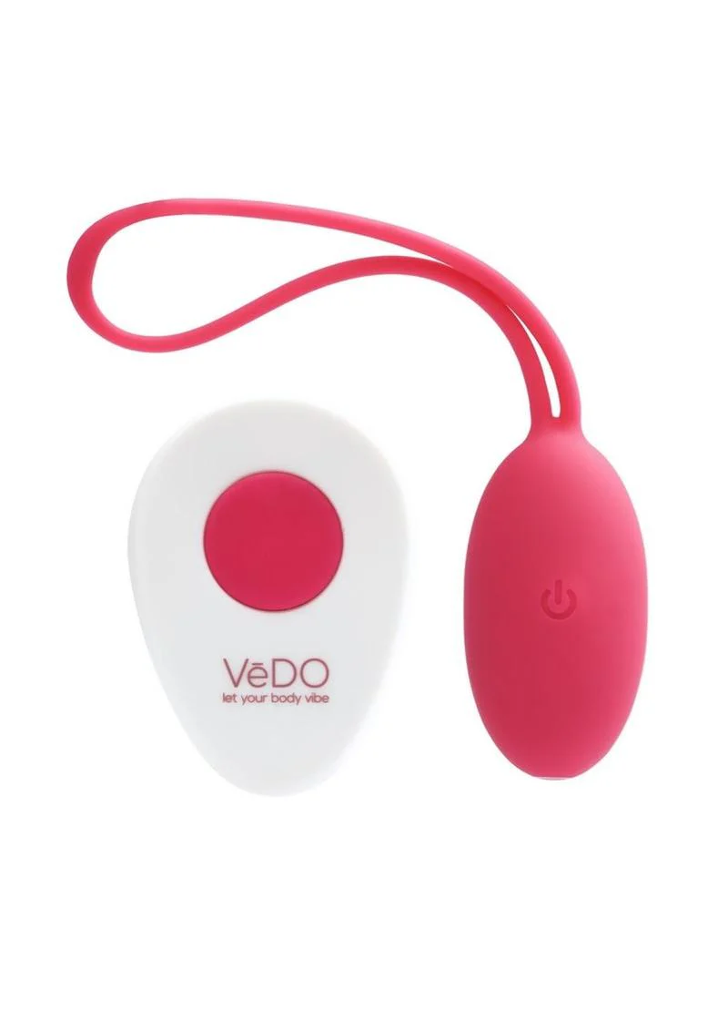 VeDO Peach Rechargeable Egg Vibrator - Image 3