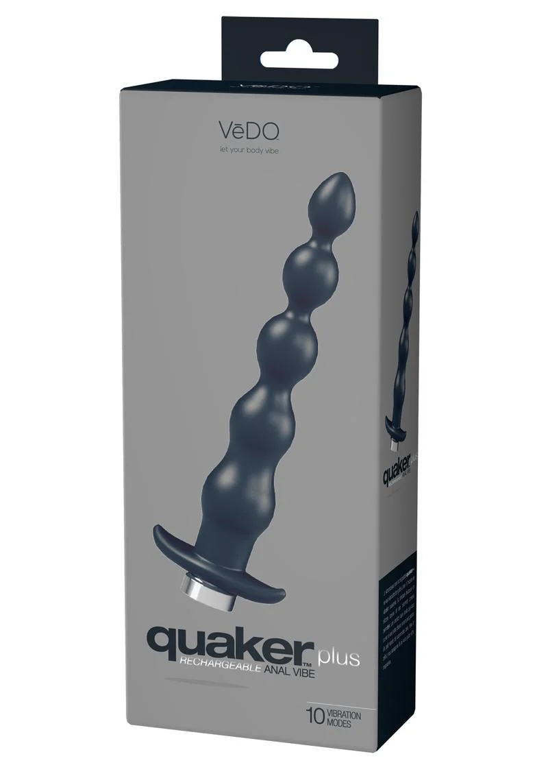 VeDO Quaker Plus Rechargeable Anal Vibrator - Image 2