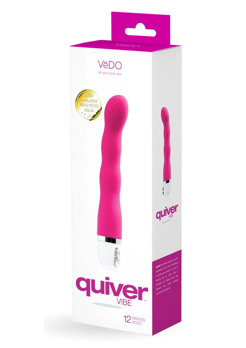 VēDO Quiver Silicone Vibrator - Image 4