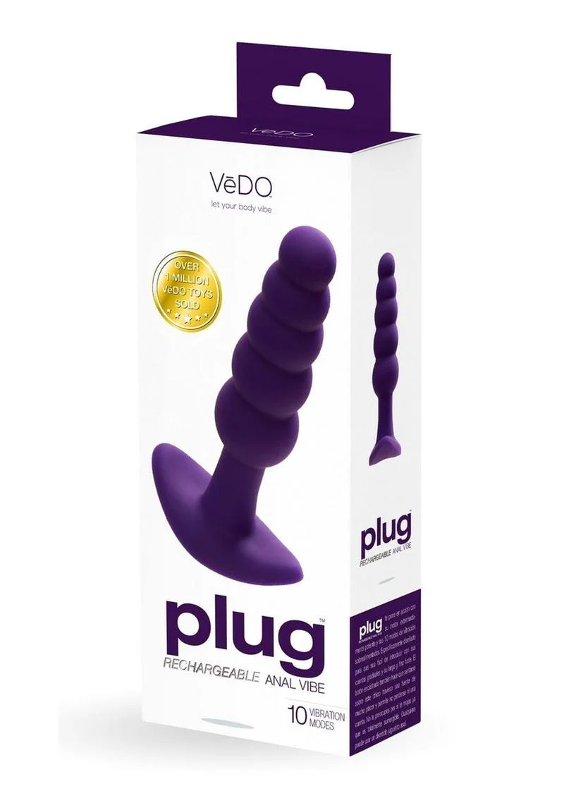 VeDO Rechargeable Anal Vibrator Plug - Image 4