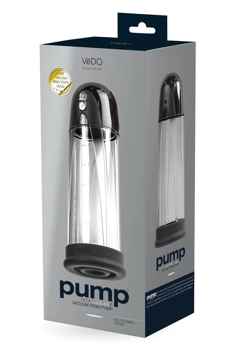 VeDO Rechargeable Vacuum Penis Pump - Image 4