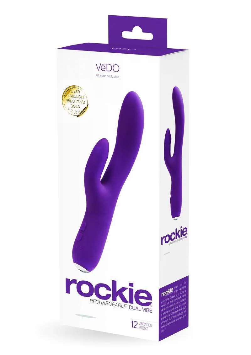 Vedo Rockie Silicone Dual Vibrator - Image 4