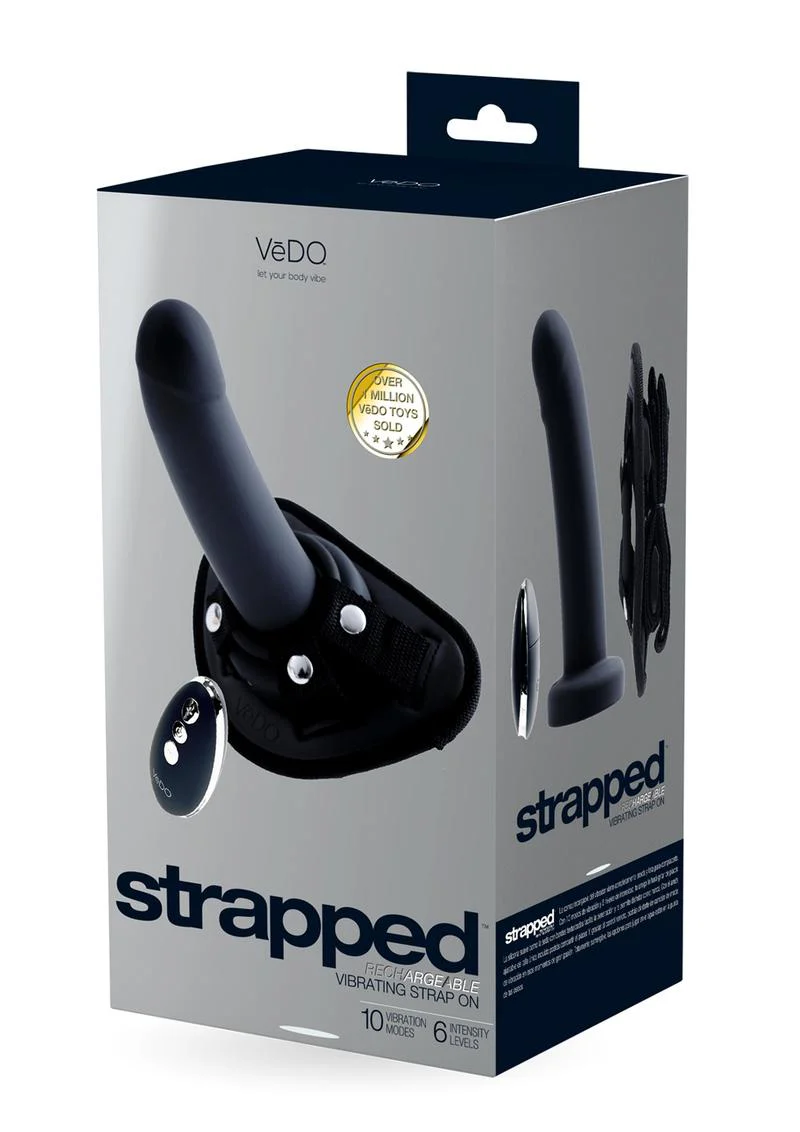 VeDO Strapped Rechargeable Vibrating Strap-On - Image 4