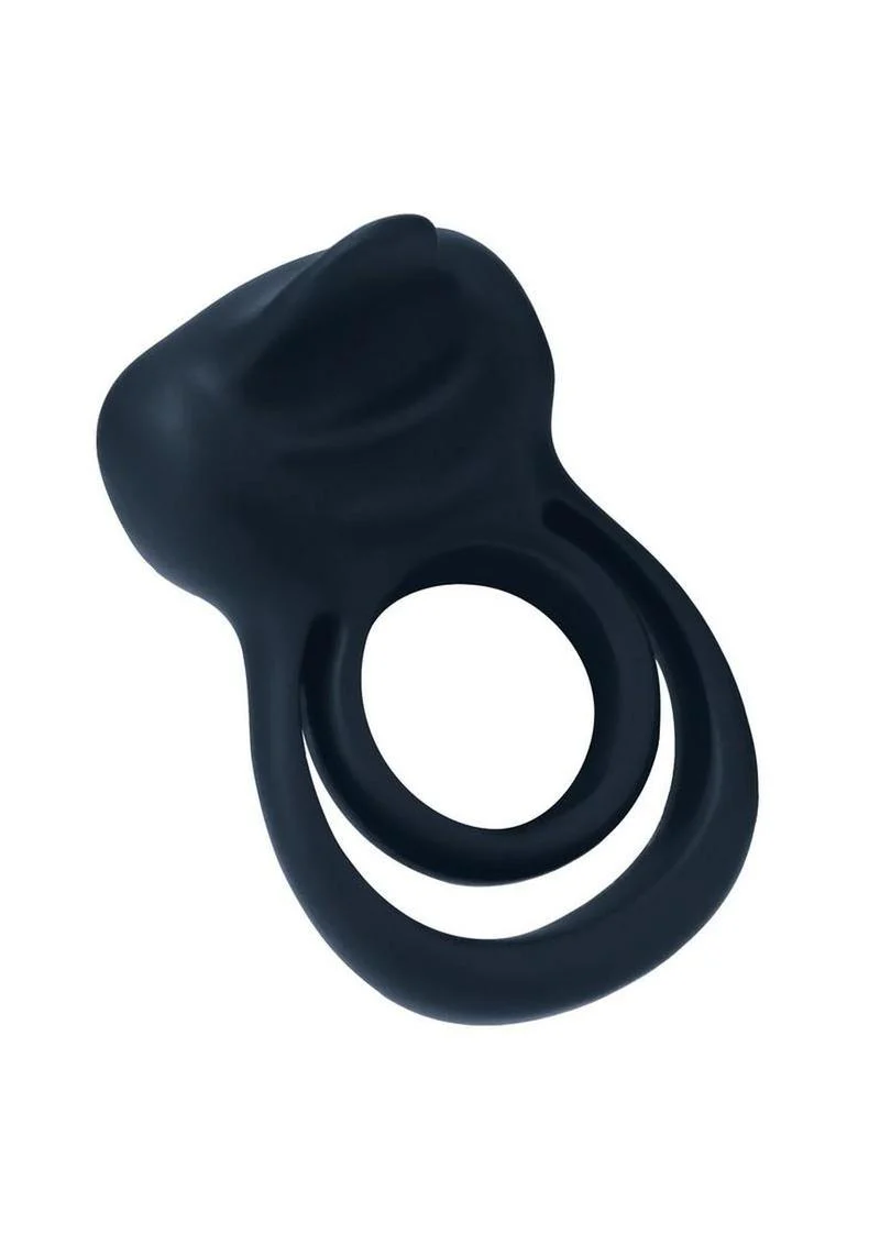 VeDO Thrust Rechargeable Vibrating Silicone Cock Ring - Image 2