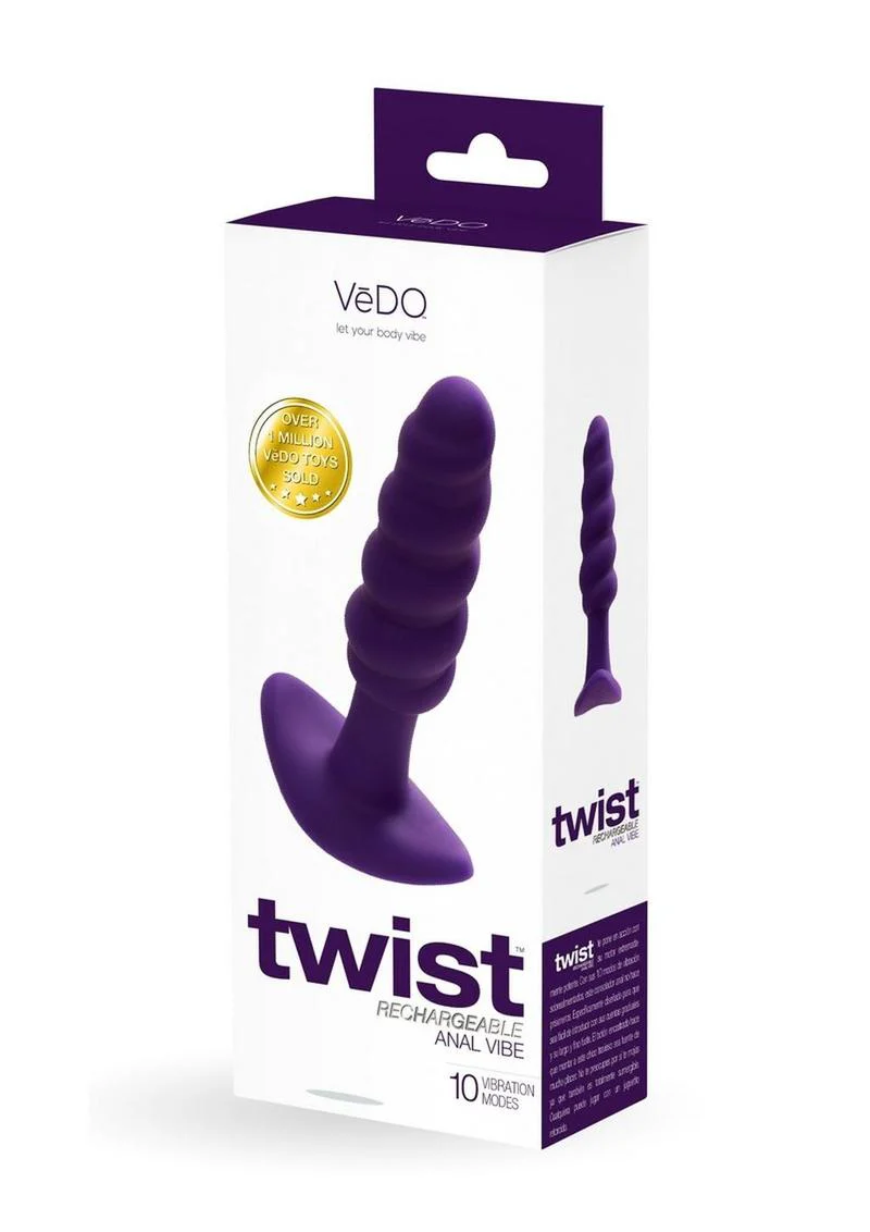 VeDO Twist Rechargeable Anal Vibe - Image 4