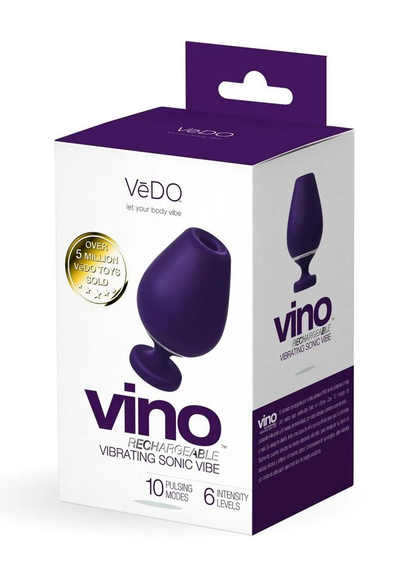 VeDO Vino Vibrating Sonic Clitoral Vibrator - Image 6