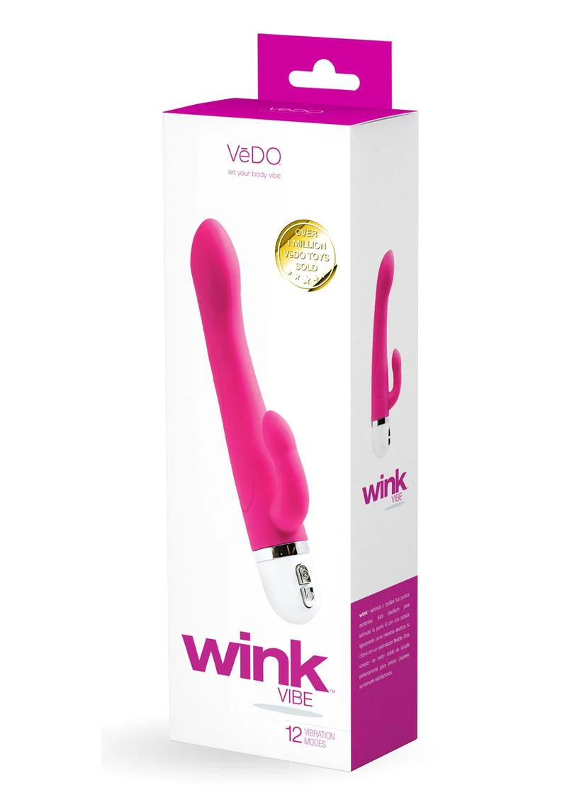 VēDO Wink Silicone Rabbit Vibrator - Image 4