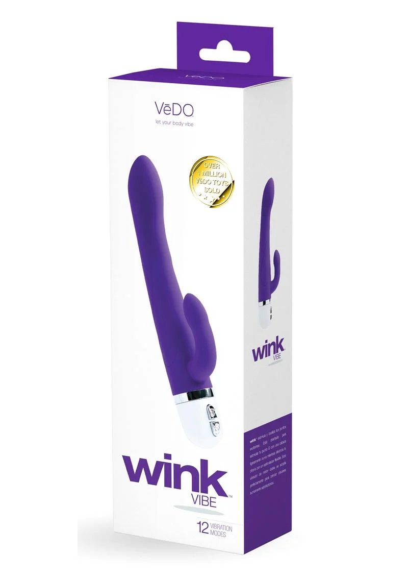 VēDO Wink Silicone Rabbit Vibrator - Image 4