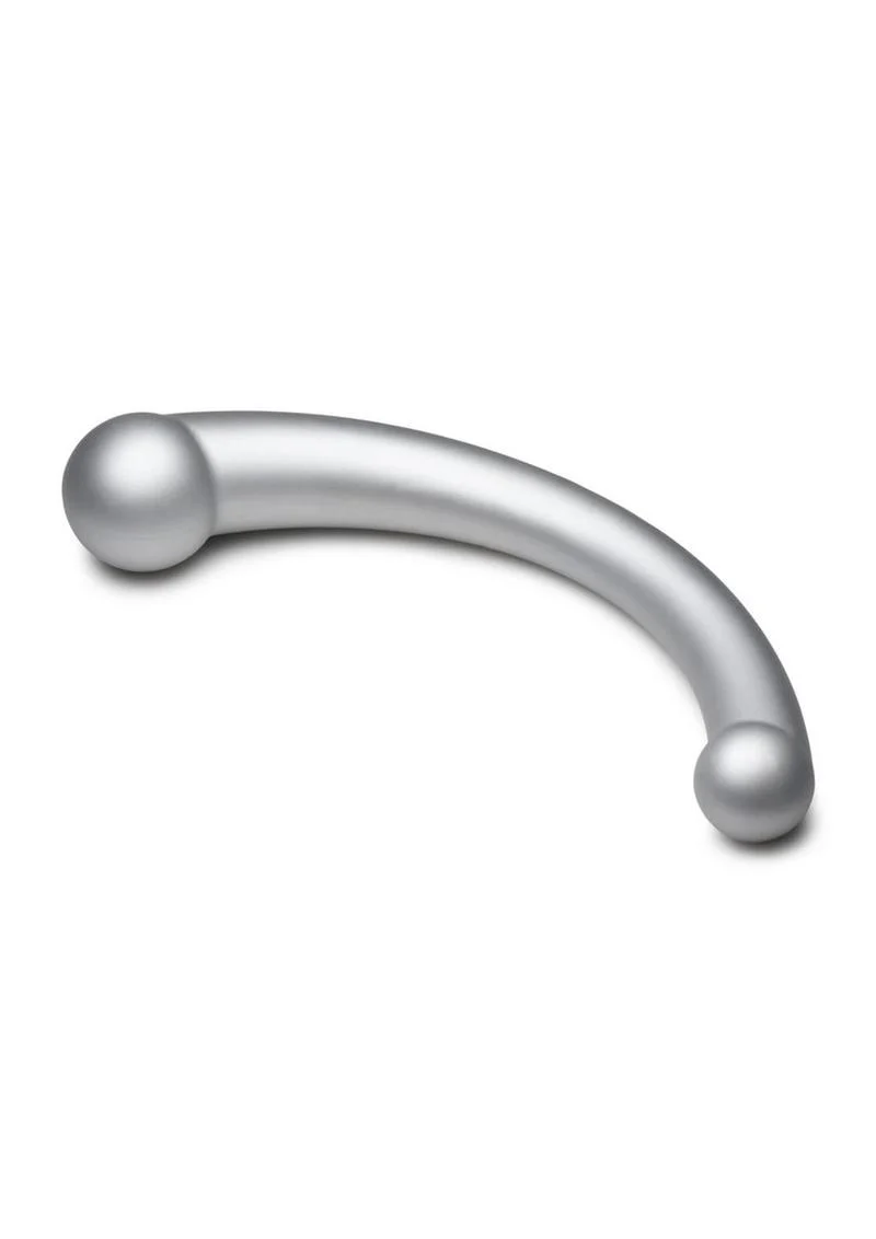 Vibra-Crescent Vibrating Silicone Dual-Ended Dildo - Image 4