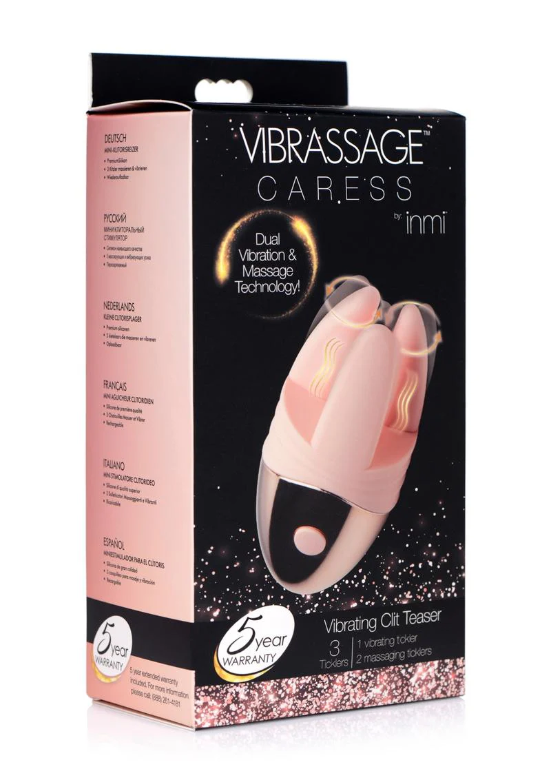 Vibrassage Caress Dual Vibrating Clitoral Vibrator - Image 4