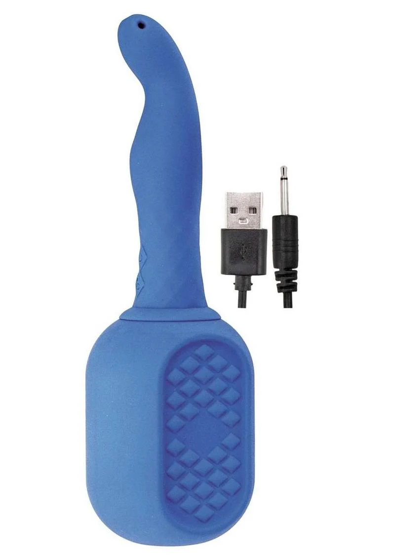 Vibrating Silicone Douche 10 Function Anal Douche - Image 6