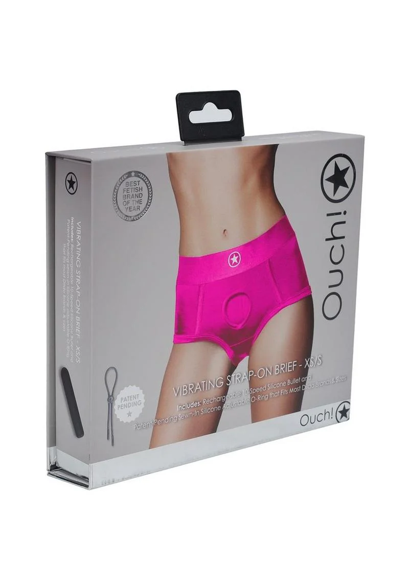 Vibrating Strap-On Brief With Rechargeable Bullet - Image 7