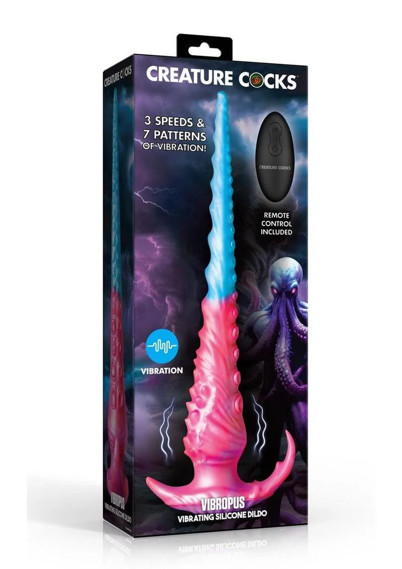 Vibropus Vibrating Silicone Dildo - Image 4