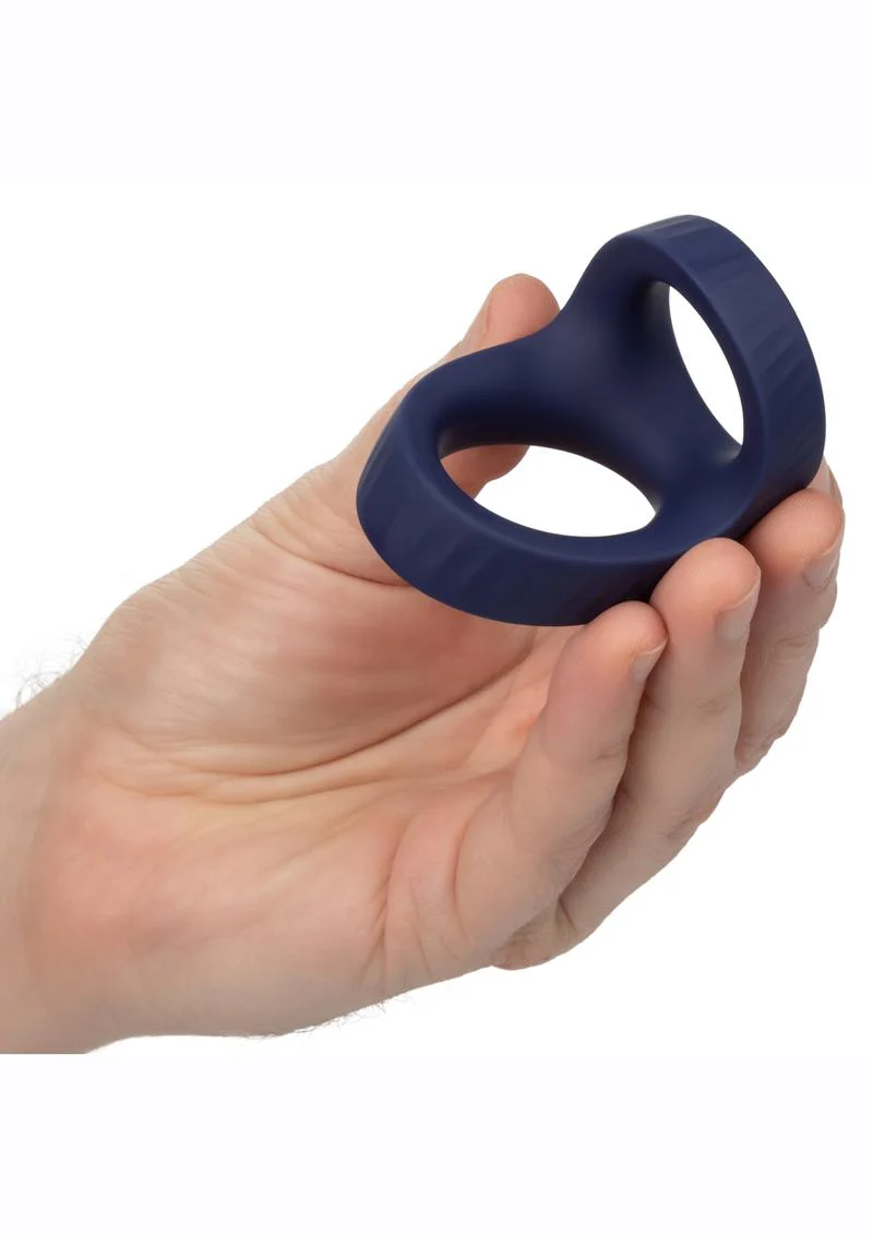 Viceroy Max Dual Flexible and Durable Silicone Cock Ring - Image 2