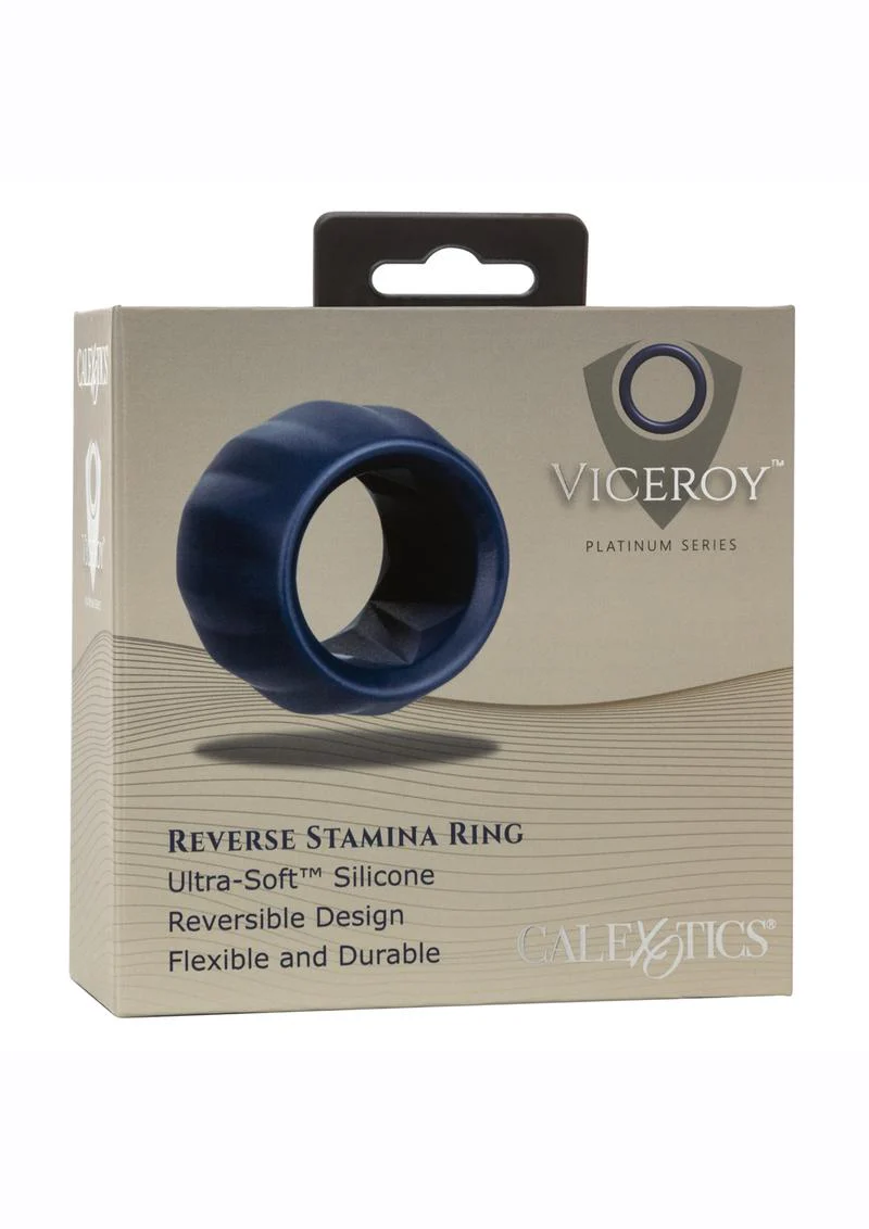 Viceroy Reverse Stamina Ultra Soft Silicone Cock Ring - Image 4