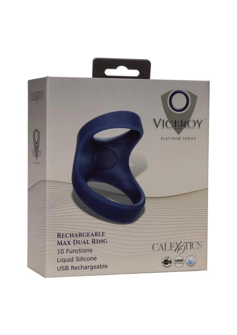 Viceroy USB Rechargeable Silicone Liquid Max Dual Ring - Image 4