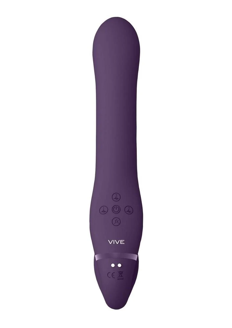 Vive AI Rechargeable Silicone Dual-Motor Strapless Strap-On - Image 2