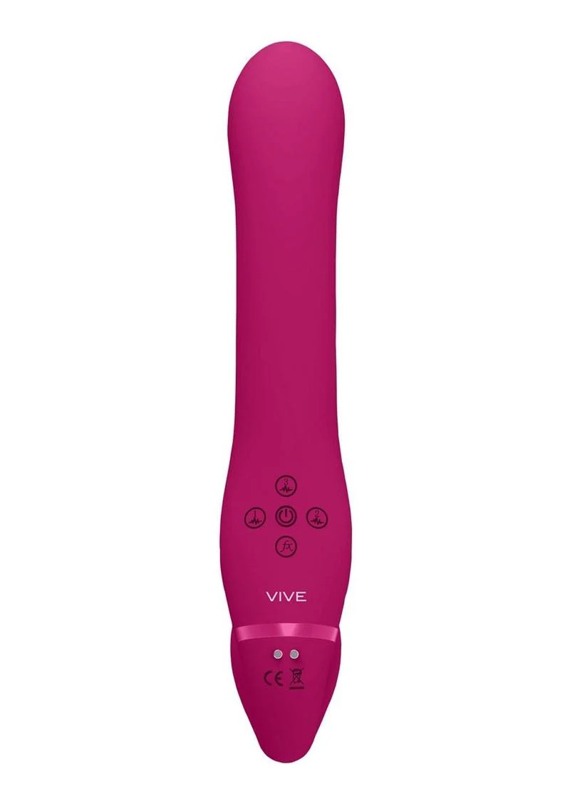 Vive AI Rechargeable Silicone Dual-Motor Strapless Strap-On - Image 5