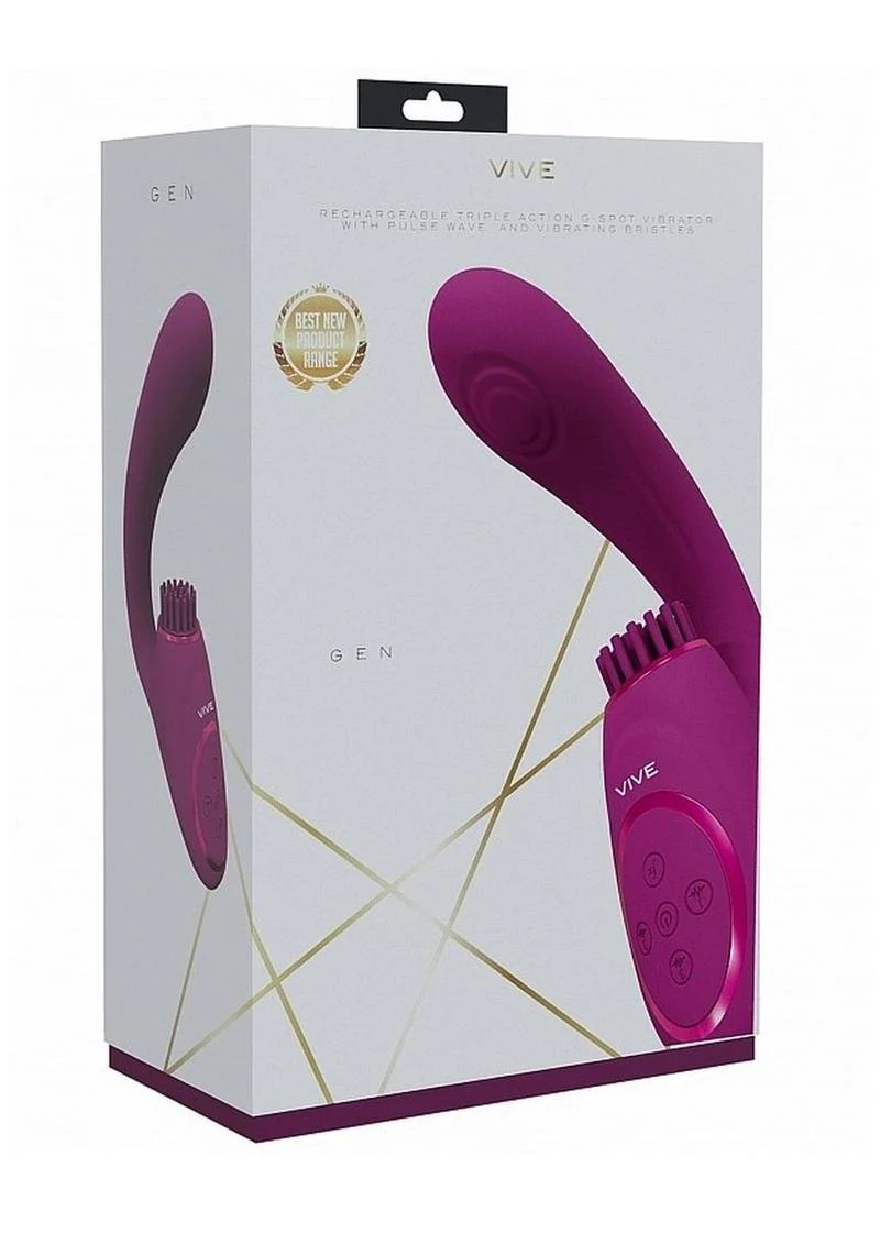 VIVE Gen Triple-Action G-Spot Vibrator with Pulse Wave - Image 8