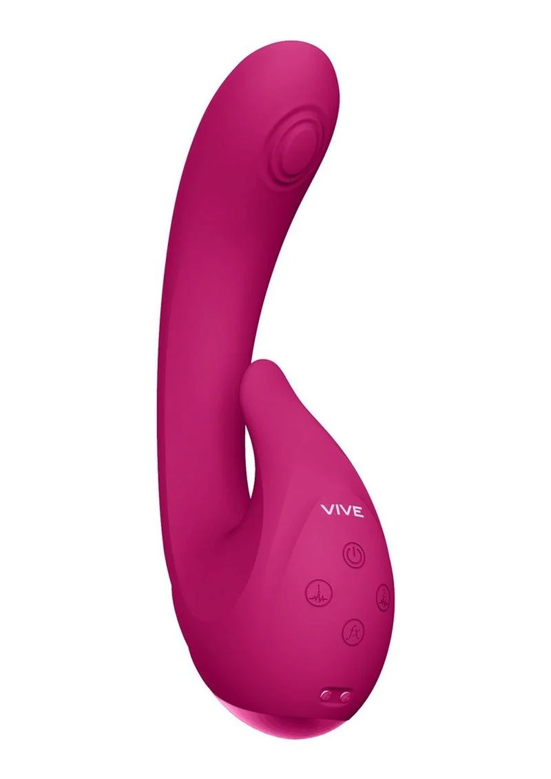 VIVE Miki Rechargeable Pulse Wave and Flickering G-Spot Vibrator - Image 2