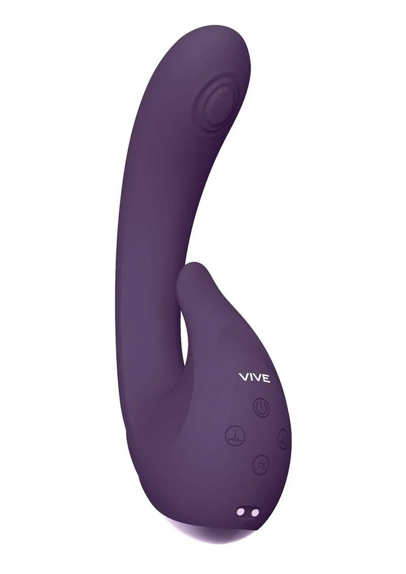 VIVE Miki Rechargeable Pulse Wave and Flickering G-Spot Vibrator - Image 6