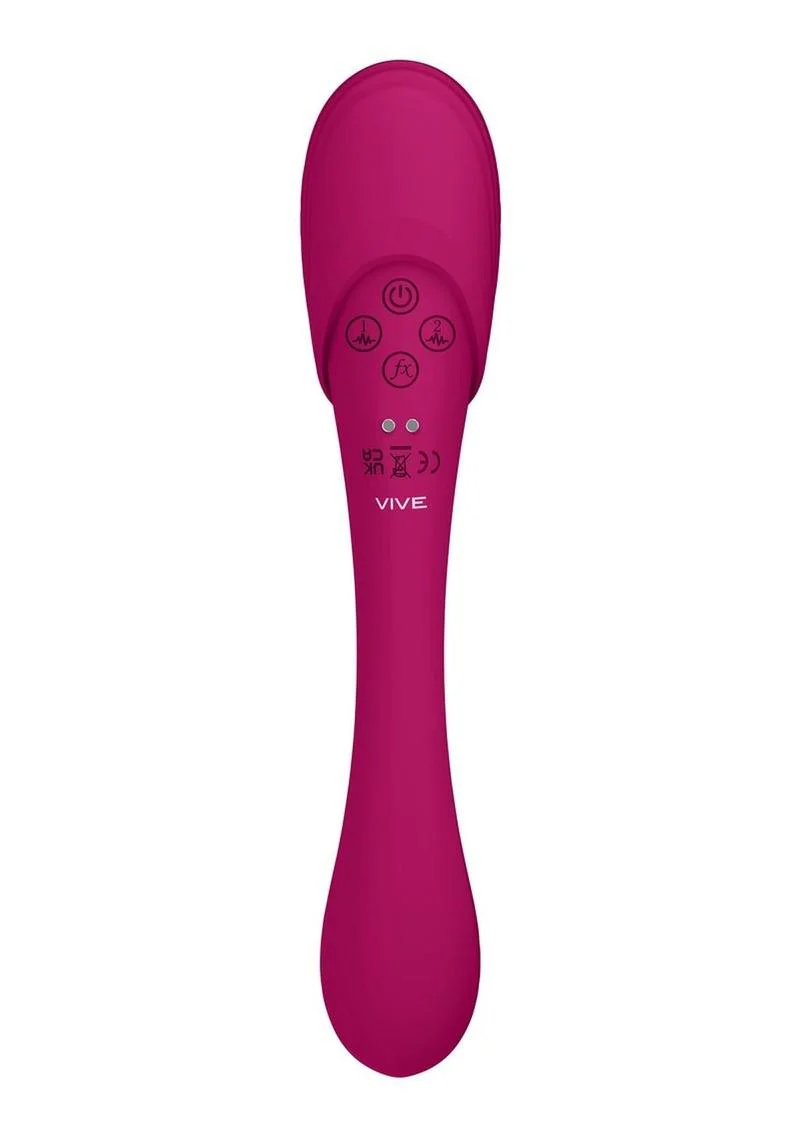 Vive Mirai Rechargeable Dual Motor Vibrator - Image 5