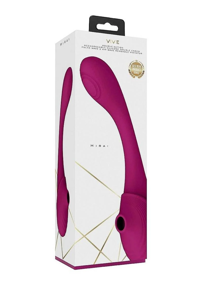 Vive Mirai Rechargeable Dual Motor Vibrator - Image 7