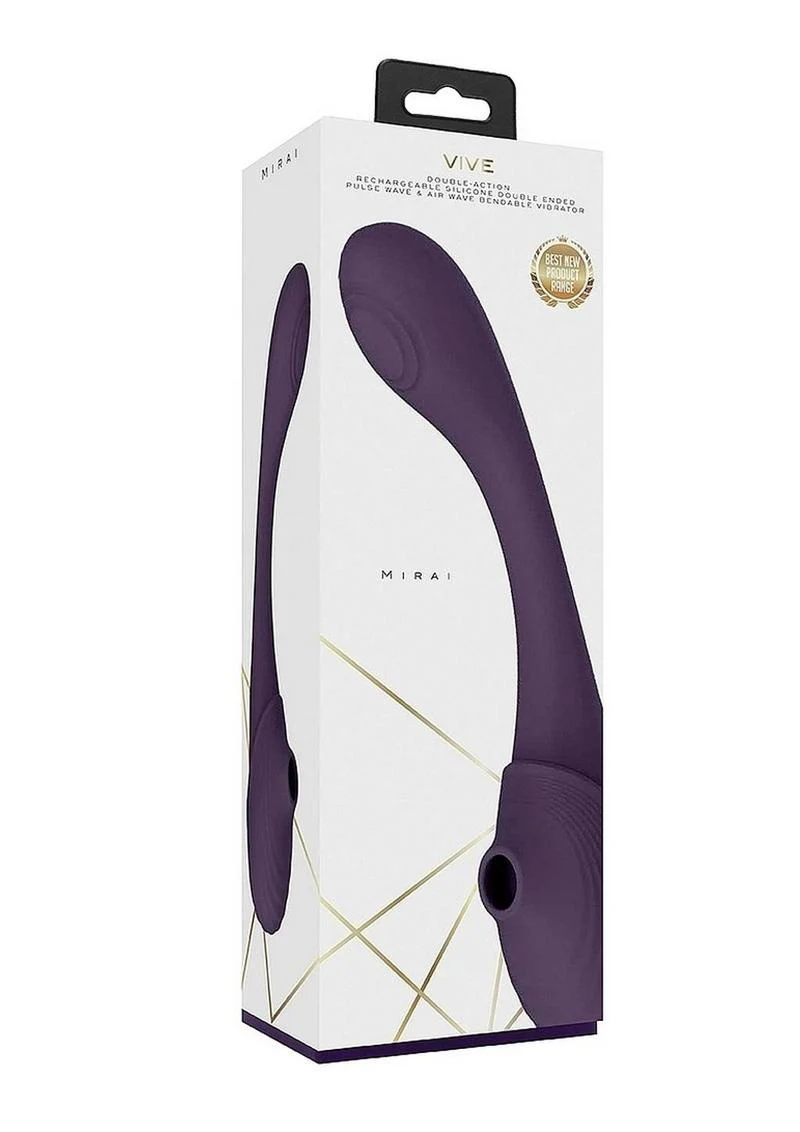Vive Mirai Rechargeable Dual Motor Vibrator - Image 8