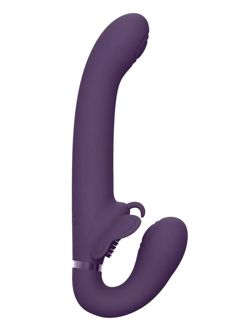 VIVE Satu Triple Action Silicone Strapless Strap-On - Image 4