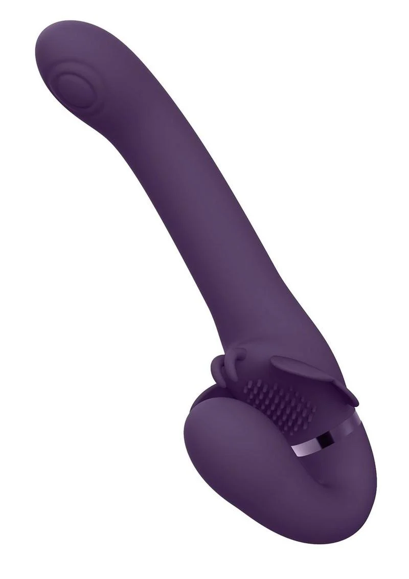 VIVE Satu Triple Action Silicone Strapless Strap-On - Image 6