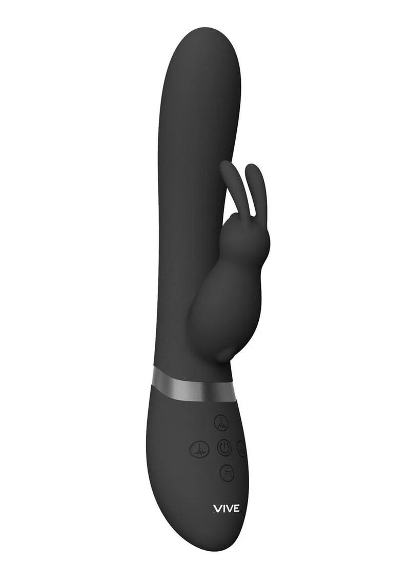 Vive Taka Rechargeable Inflatable Rabbit Vibrator - Image 2