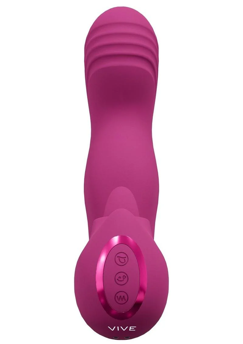 VIVE Yumi  Silicone Triple Motor Finger Motion Vibrator - Image 6