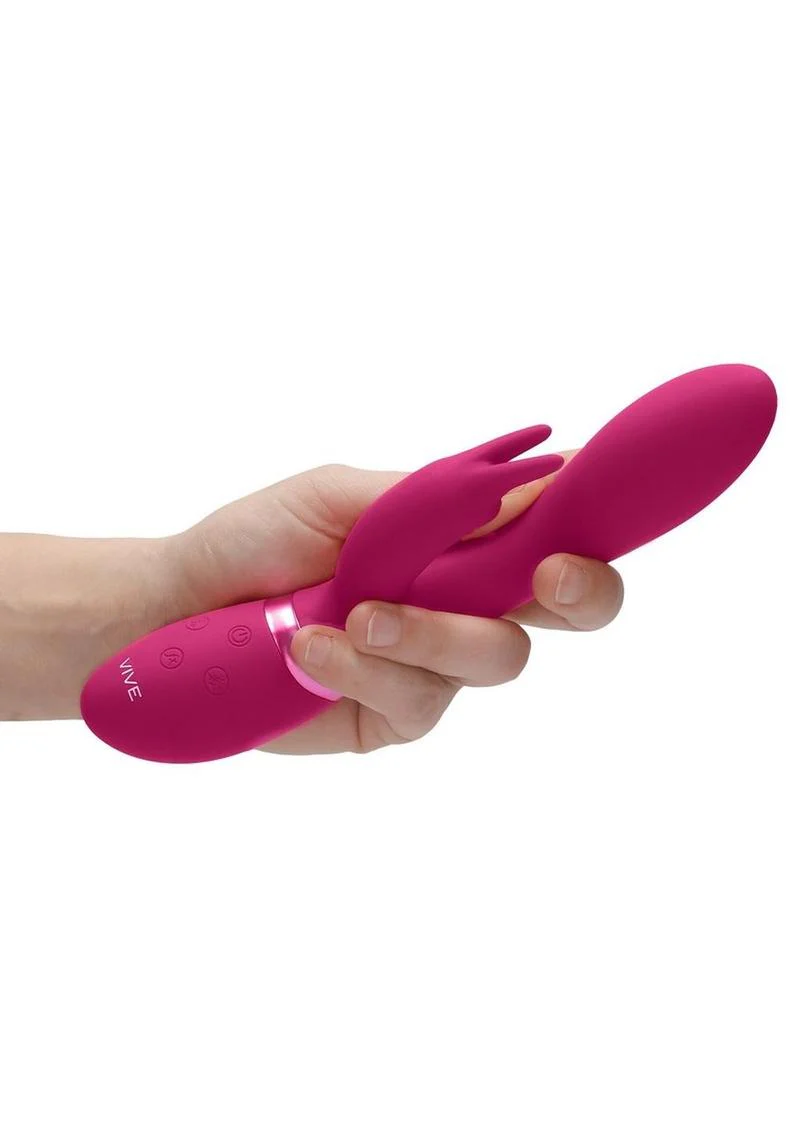 Vive Zosia Classic Rechargeable Silicone G-Spot Rabbit Vibrator - Image 3