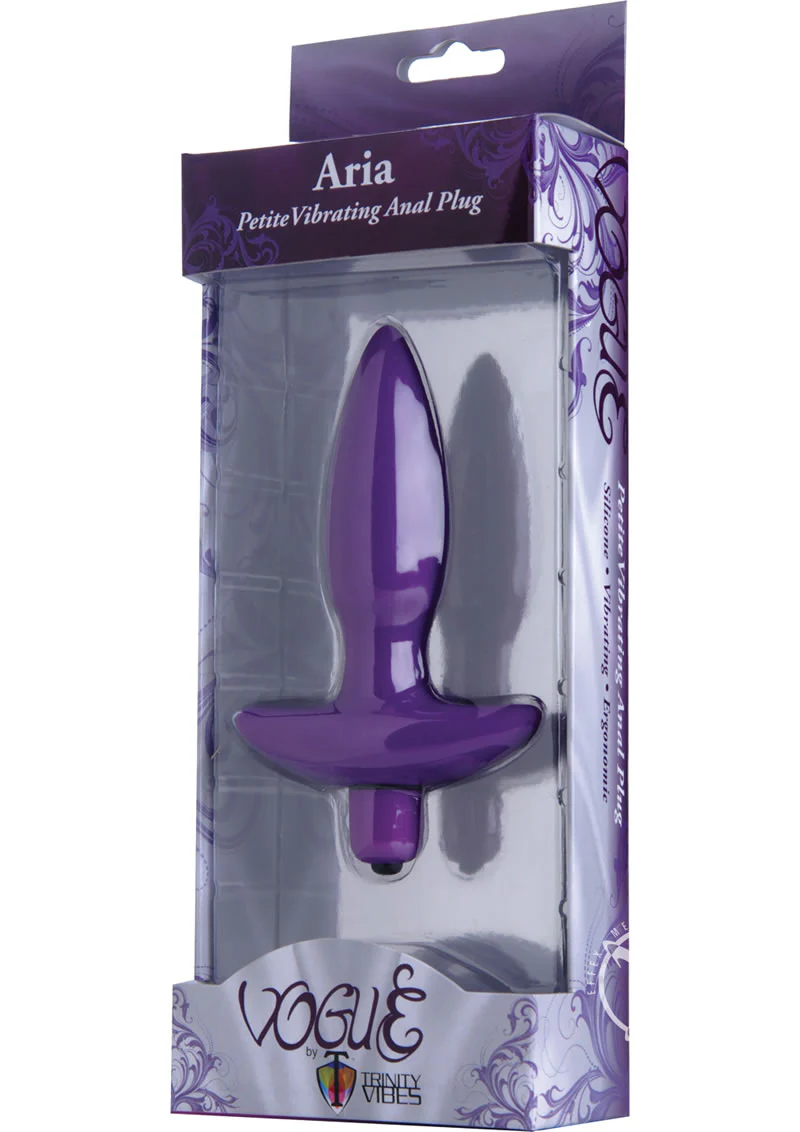 Vogue Aria Vibrating Silicone Anal Plug - Image 3