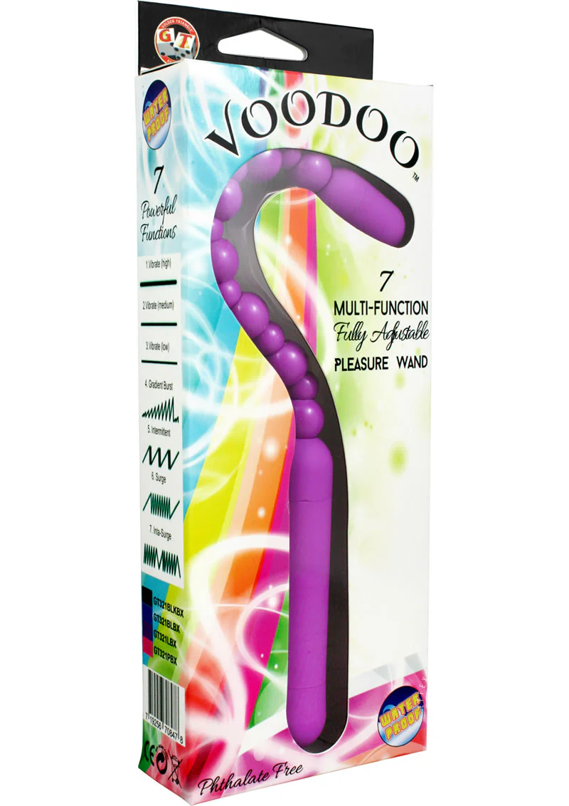 Voodoo Multi Function Waterproof Fully Adjustable Pleasure Wand - Image 2