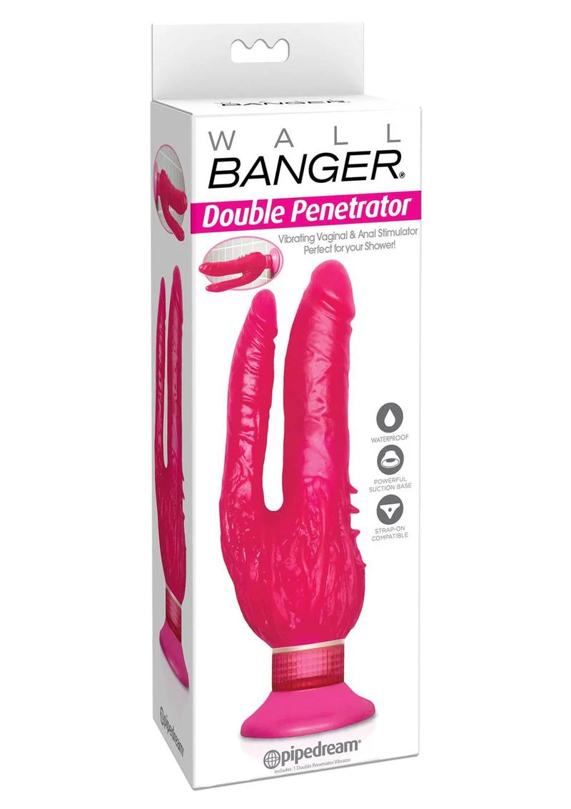 Wall Banger Double Penetrator Vibrating Dildo - Image 3